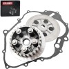 JINFANNIBI Clutch Center Pressure Plate Kit & Gasket for Yamaha