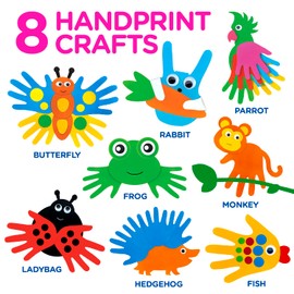 Arts and Crafts Kit for Toddlers Ages 3+ Years. Easy Animal Crafting for Kids