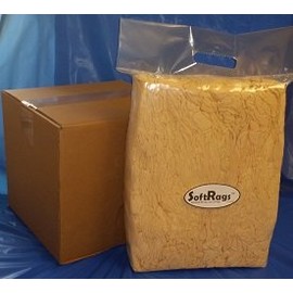 SoftRags New Colored T-Shirt Cloth Rags (8 Pound Box)