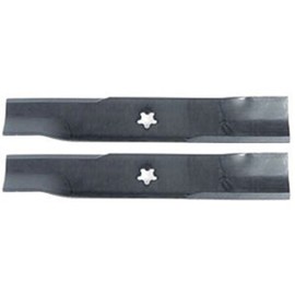 (2 Pack) Aftermarket Premium Replacement XHT Lawn Mower Deck Blade fits Sunbelt Canada B1SB12122 | 14-5/8" x 2-1/2" / 5 Point Star