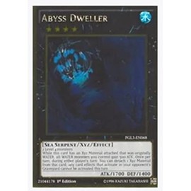 yugioh - Abyss Dweller PGL3-EN068 1st Edition Gold Rare - Premium Gold: Infinite Gold