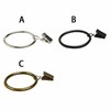 AIMALL 10pc Multipurpose Window Curtain Clothes Metal Clips Rings Hook