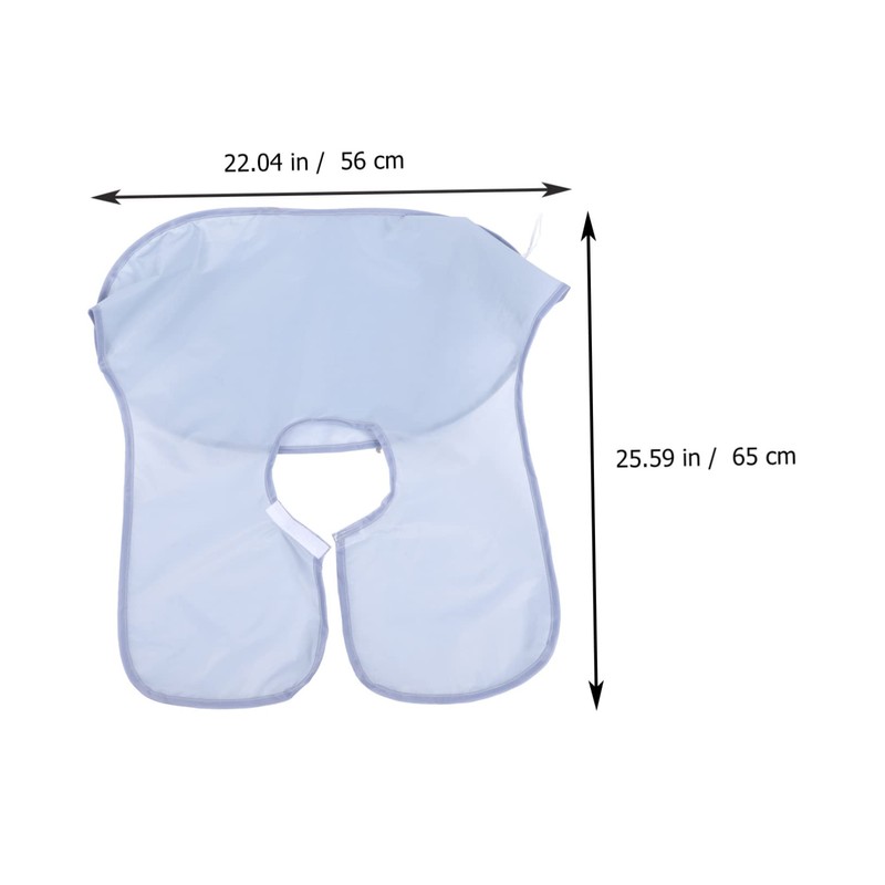 VICASKY 1Pc Durable Beard Trimming Apron Practical Shaving Cape for