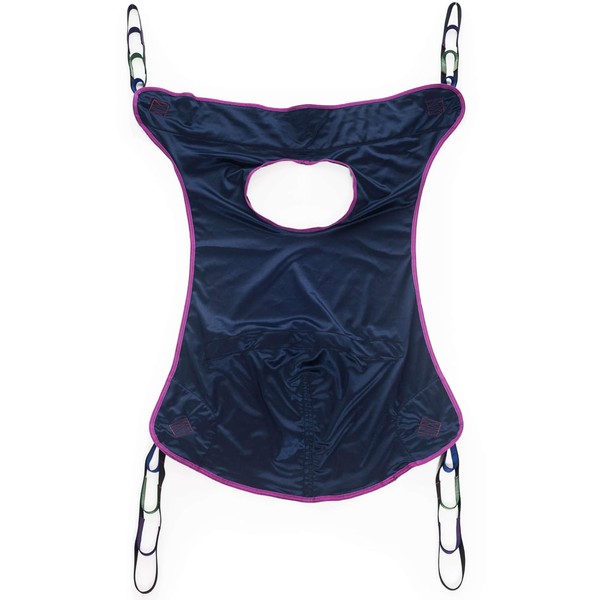 Medacure Full Body Patient Lift Sling with Commode Opening Universal