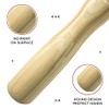Skipping Rope by Athletics Gear, Pure Wood Handle and Premium