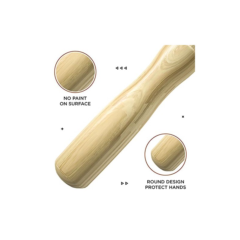 Skipping Rope by Athletics Gear, Pure Wood Handle and Premium