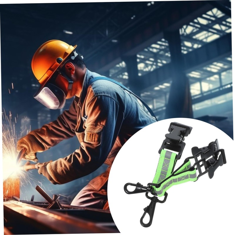 Mobestech Firefighter Glove Clips 2pcs Firefighter Glove Holder Black for