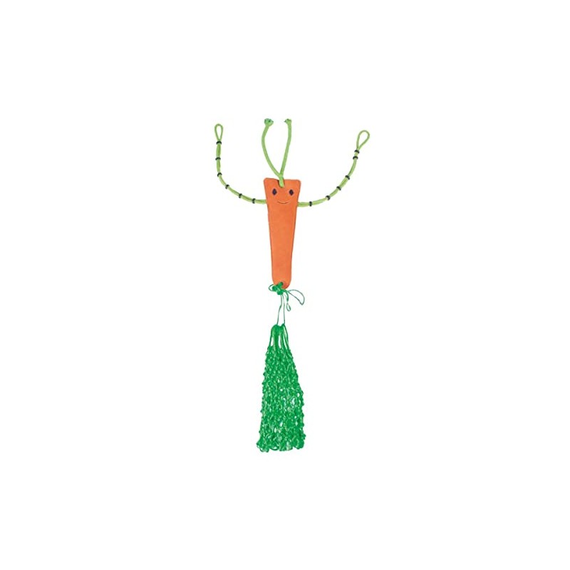 Countrypride Relax Horse Toy Made on Leather Stable Carrot with