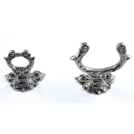 Gidon, Inc. (Set of 2) Universal Fancy Sword Hanger Wall Hooks Rapier Athame Dagger Holder Display Set