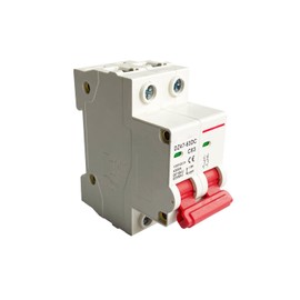 OrangeClub Circuit Breaker DC 1000V 2-Pin DC Miniature Circuit Breaker Photovoltaic Fuse Electrical Protection Accessories (16A)