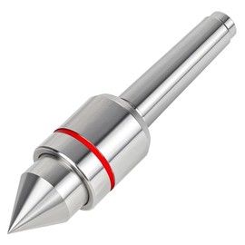 Eumtenr Heavy Duty 60° MT2 Live Center, 2MT Morse Taper Precision Rotary Live Revolving Milling Center Taper Metal Work Lathe Tool for High Speed Turning, Lathe Medium Duty CNC Work