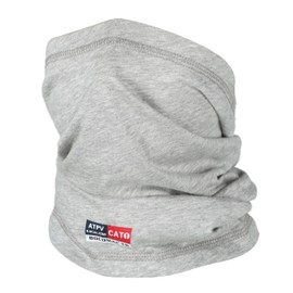 BOCOMAL FR Neck Gaiter Face Mask for Summer 4oz EX Lightweight Flame Resistant Welding Hood-CAT1, Heather Grey, One Size