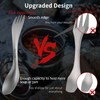 OUTXE Titan Ultralight Camping Equipment Eco Friendly Spork Backpacking Hiking