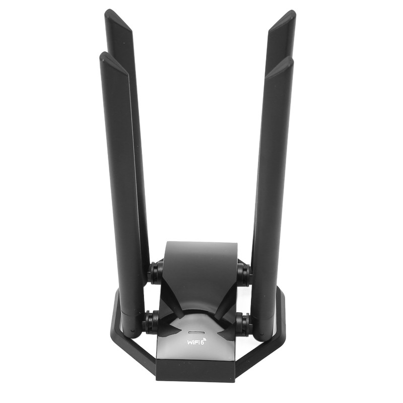 USB3.0 WiFi Adapter with 4 Antenna 2.4GHz 5GHz 1800Mbps WPA3