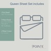 Pointehaven 180 GSM 100% Cotton Flannel Sheet Set - Queen,