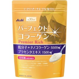 Asahi Group Foods Perfect Asta Collagen Powder, Premium Rich, 8.0 oz (228 g) (30 Day Supply)