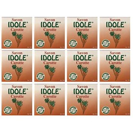 Idole Carrot Soap ORIGINAL MADE IN SPAIN 100g (Pack of 12)