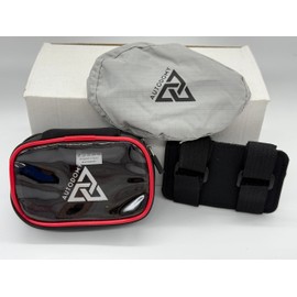 AUTODOMY Telepas Motorcycle Mount Waterproof 11.5 x 8 cm | Telepas Bag for Motorcycles Saves Time at the Toll Gate | Telepas Neoprene Case Quick