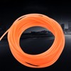 Orange Smooth PU Polyurethane Round Belt for Drive Transmission(5mm*10m)