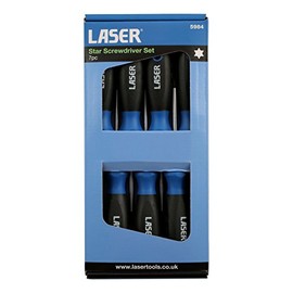 Laser 5984 Star Screwdriver Set 7pc