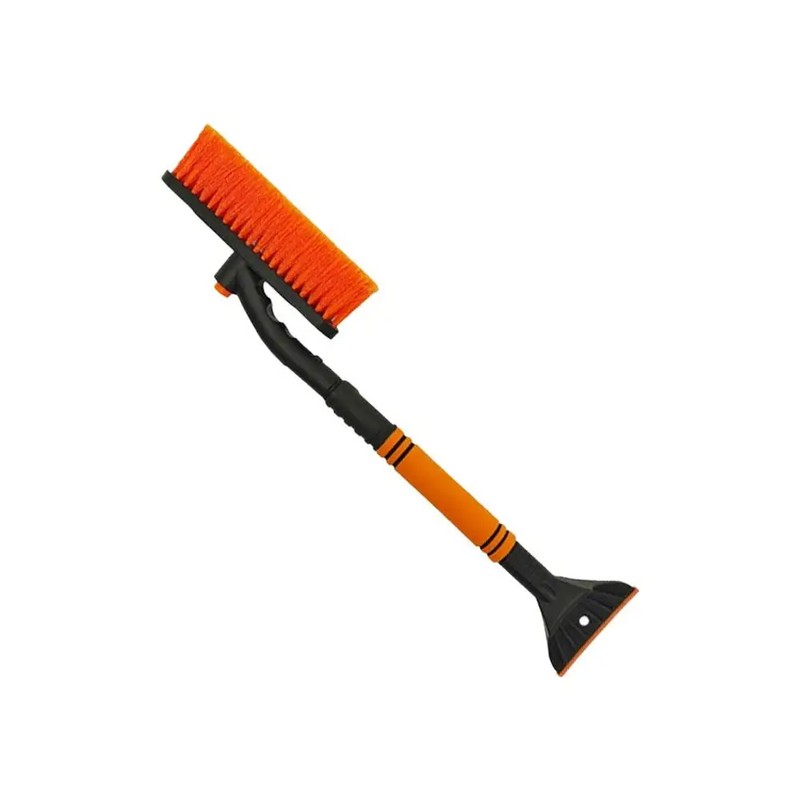 3-in-1 Extendable Snow Brush for Cars – 50-Inch Rotating Ice