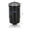 MANN-FILTER WK 8205 Fuel Filter for Cars and Transporters