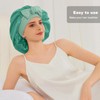 Silk Satin Bonnet for Sleeping, Sleep Cap with Elastic Tie,