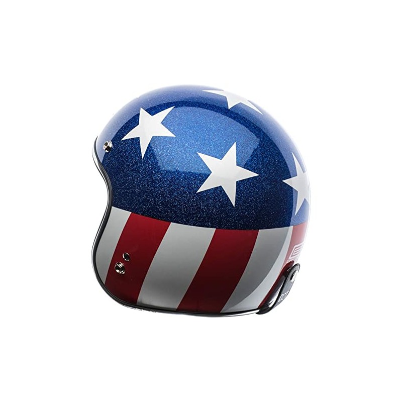 TORC T50/Del Mar Open Face 3/4 Motorcycle Helmet with Color/Graphic