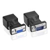 SIENOC 1 Pair DB9 RS232 9Pin to RJ45 Female Connector