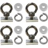 4 Pack - Heavy-Duty Stainless Steel Eye Bolt tie Down