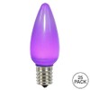 Vickerman C9 Ceramic LED Purple Bulb, Package of 25