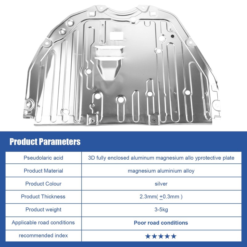 Engine Splash Shield Guard Compatible with Honda Civic 2022 2023,