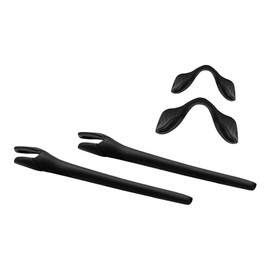 MYCOURAG Replacement Rubber Kit Compatible with Oakley Radar EV Path/Pitch Sunglass - Black Earsocks & Nosepieces