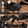 Car Center Console Armrest Cushion with Storage – PU Leather