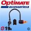 Optimate O19R SAE to 90° DIN Plug Lead - 0.15m