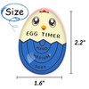 Lasubst Egg Timer for Boiling Eggs That Changes Color When