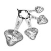 Ganz 4-Piece Measuring Spoons Set, Polka Dot Mushroom