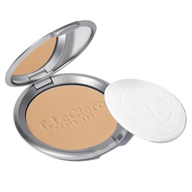 T.LeClerc Aging Care* Compact Powder/Pressed Powder, Face Powder, Rice Flour, Sebum Suppression, Prevents Cosmetic Crumbles, Smooth, Moisturizing, Petite Repair