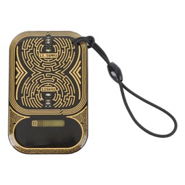 Yoidesu Tiny Frequency Detection Card, Dual Band RF Identification Field Detector 125KHz 13.56MHz Keychain Access Control Debug Tool with LED Indicator for System Testing