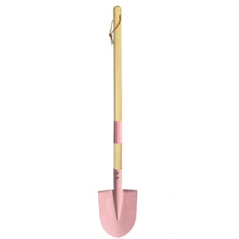 Xifando Small Garden Shovel-Kid's Size Wooden Handle Metal Head Shovel (Pink)