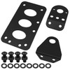 Shiwaki Motorcycle Side Mount Bracket Universal Taillight License Plate Holder