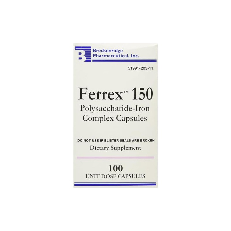 Ferrex 150 Capsules, 100ct (3 Pack)