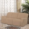 Easy-Going 8 Pieces Microfiber Stretch Sectional Recliner Sofa Slipcover Soft