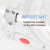 sourcing map Back Bike Kickstand Aluminium Adjustment Bicycle Single-Side Kick