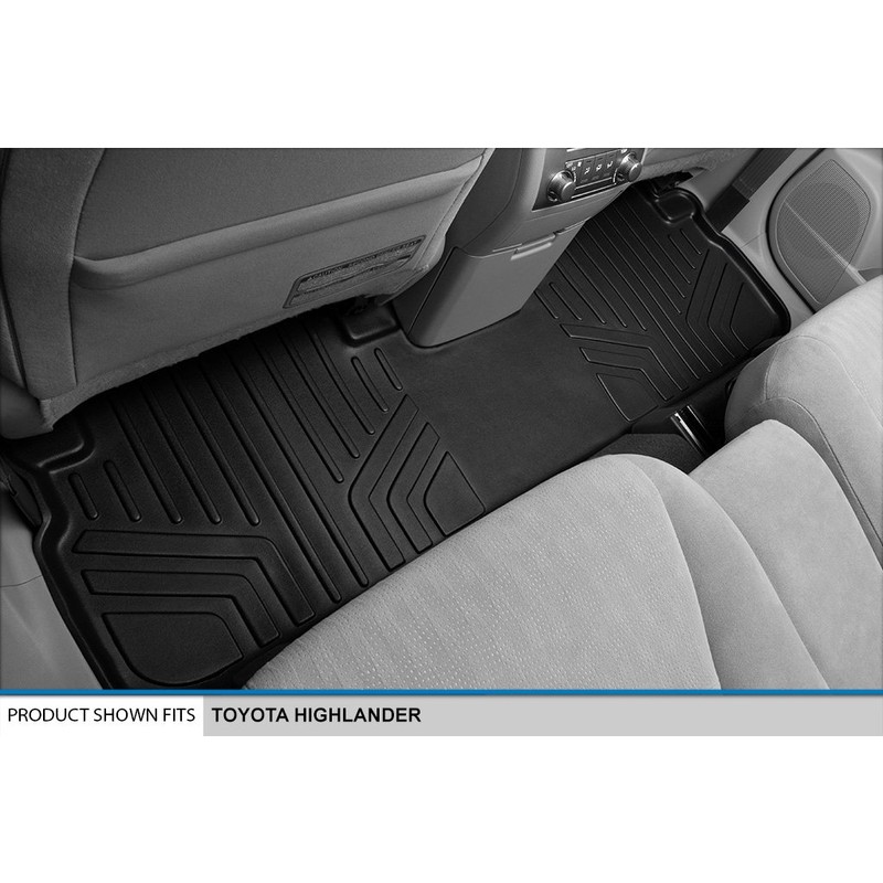 SMARTLINER Custom Fit Floor Mats 2 Row Liner Set for