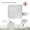 Vent Systems 4'' x 4'' Inch Pack of 5 White