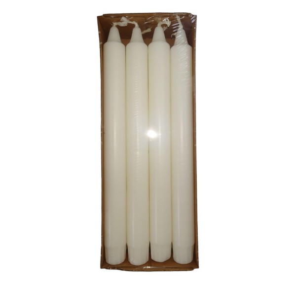 Diana Candles Taper Candles White Stearin Diameter 2.3 cm x