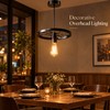 Vintage Industrial Bicycle Wheel Chandelier for Restaurants & Cafés –