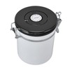 Airtight Coffee Canister Storage Jar Date Tracker CO2 Release Valve
