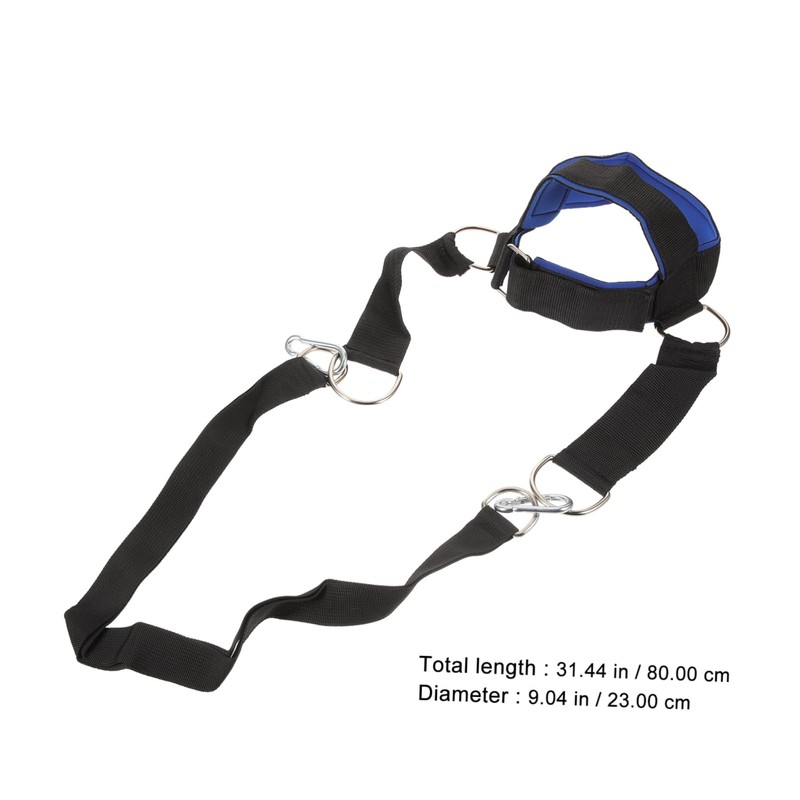 KICHOUSE Neck Exerciser Neck Builder Support Hat for Home Gym